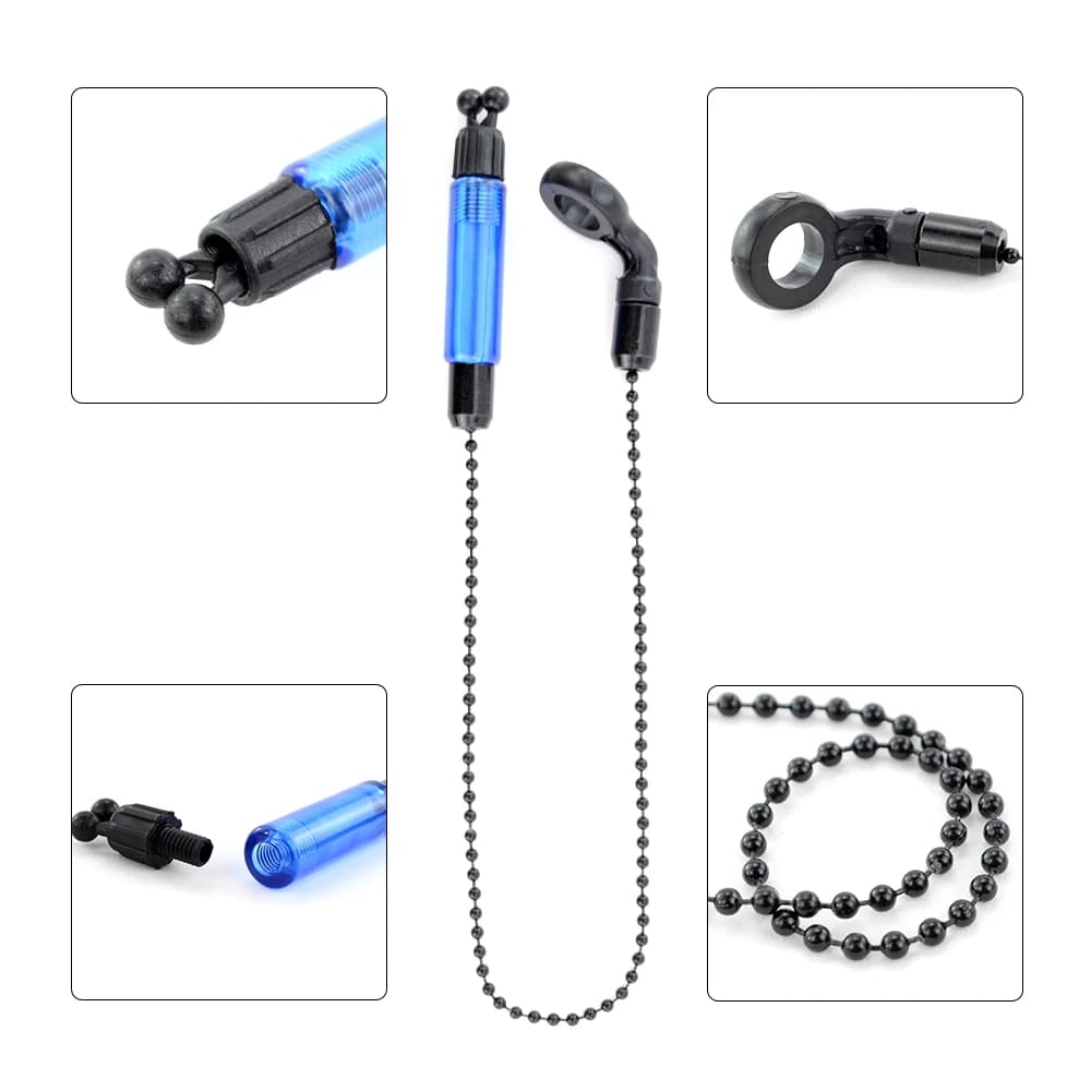 Hirisi 4Pcs Carp Fishing Swingers Bobbins for Fishing Alarm Indicator Bite Signal Alarm Fishing Accessories B2024