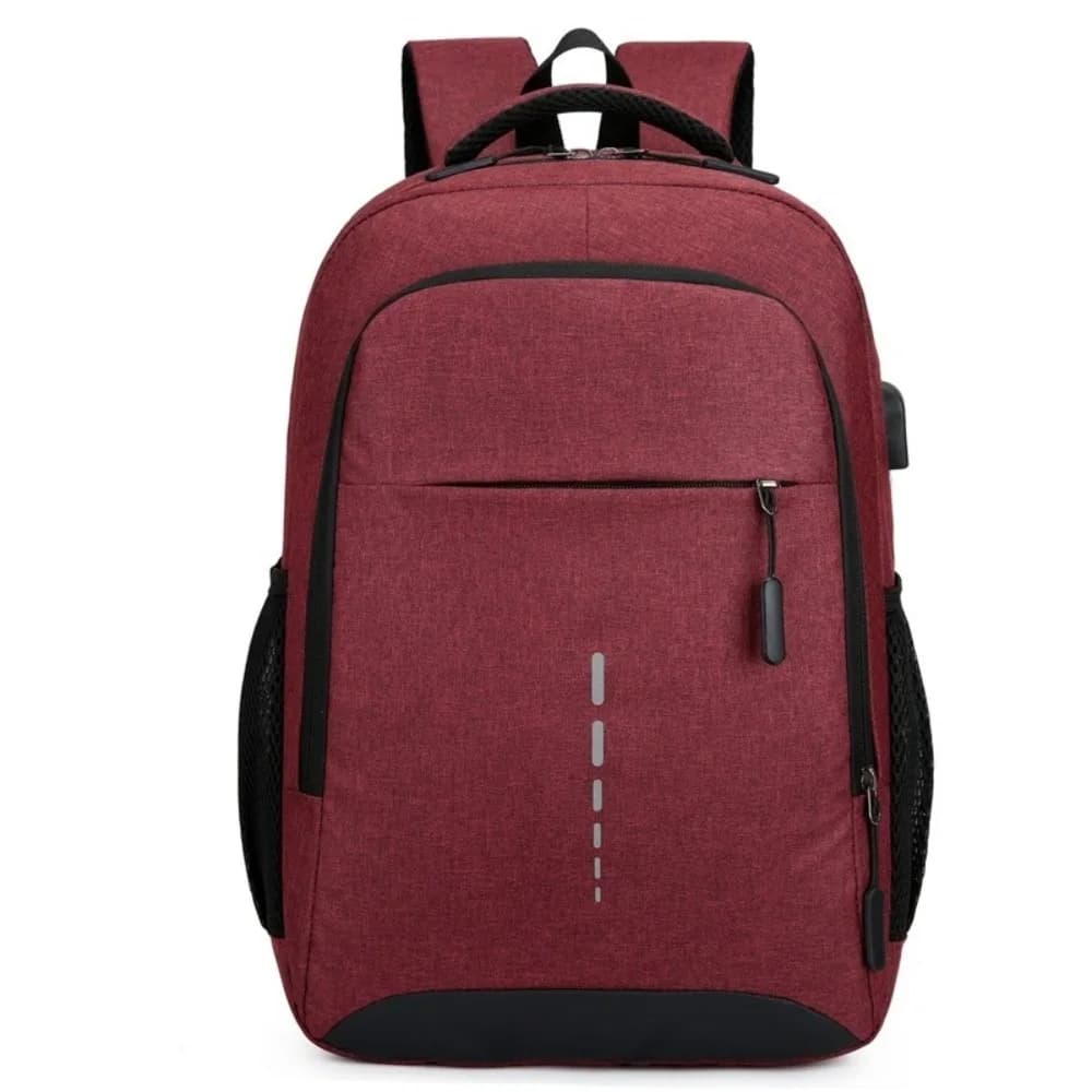 Pojemny plecak studencki Oxford wielofunkcyjny jednokolorowy biznesowo-podróżny 🎒
