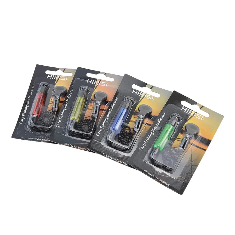 Hirisi 4Pcs Carp Fishing Swingers Bobbins for Fishing Alarm Indicator Bite Signal Alarm Fishing Accessories B2024