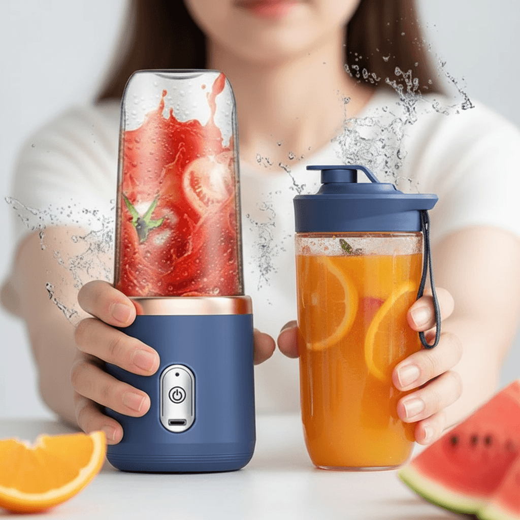 Przenośny blender USB 6 ostrzy 400 ml 🍹
