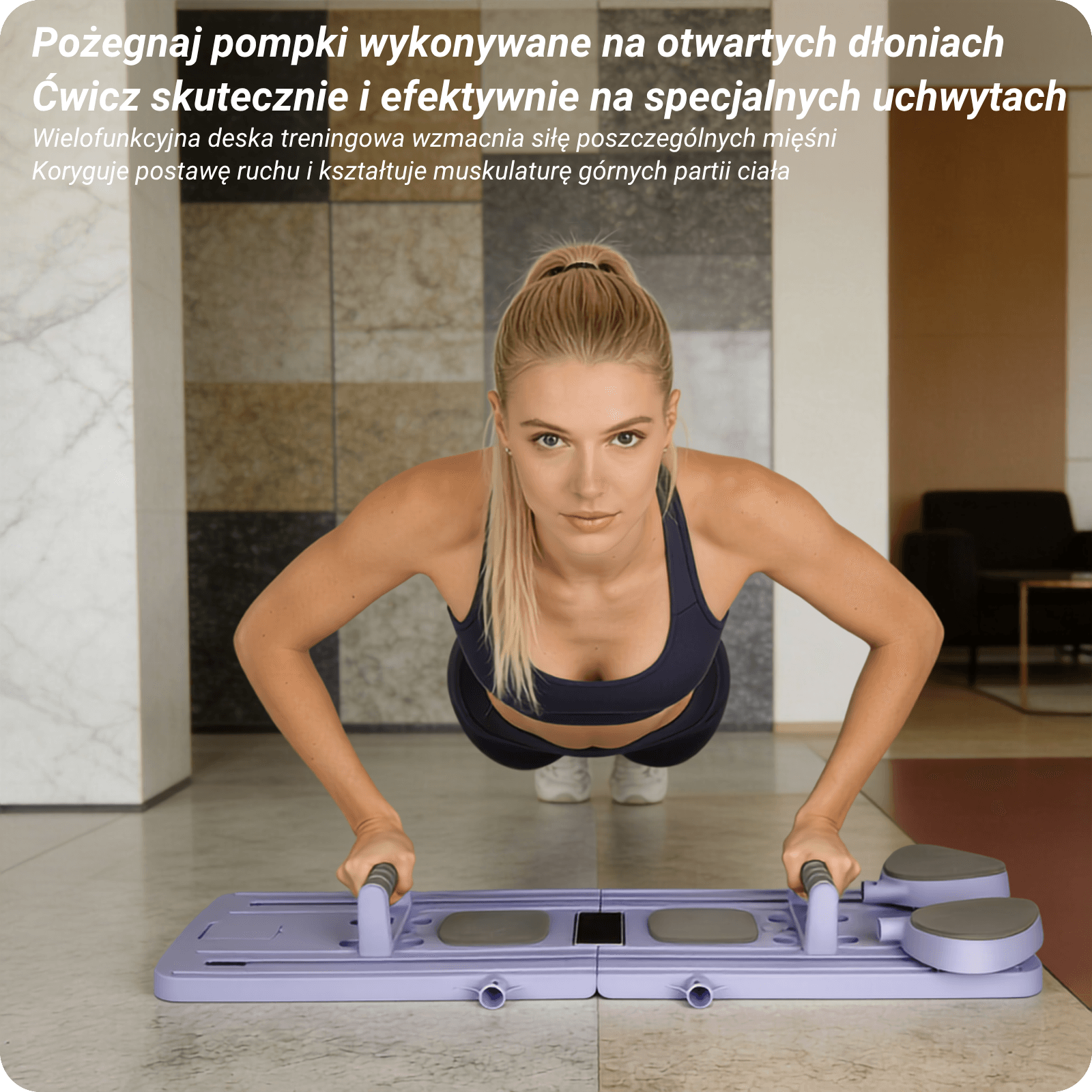 Składana deska do pompek: trening całego ciała 💪