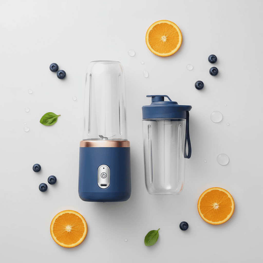 Przenośny blender USB 6 ostrzy 400 ml 🍹