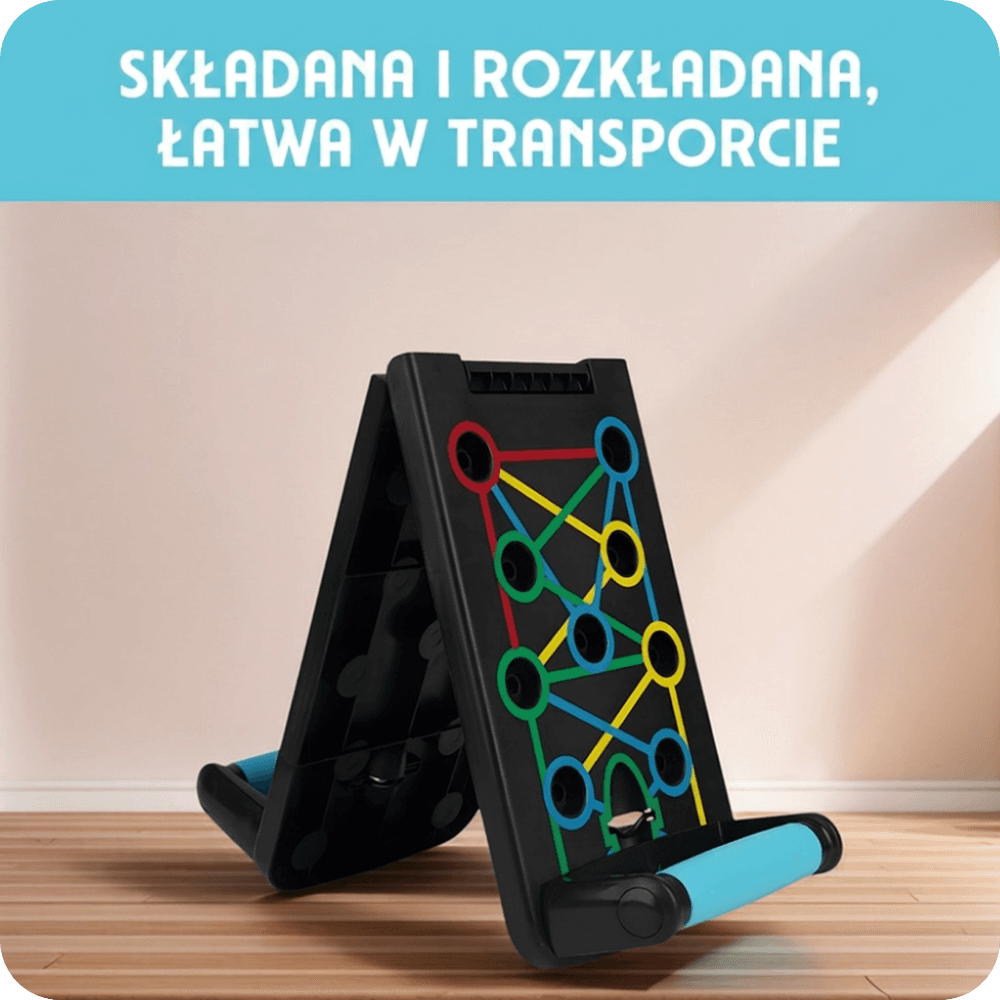 Wielofunkcyjna deska do pompek - barki, ramiona, tułów 💪
